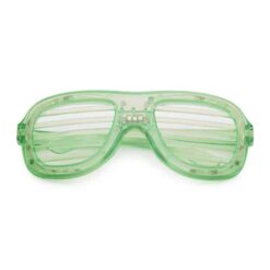 LED shutter bril basic | groen