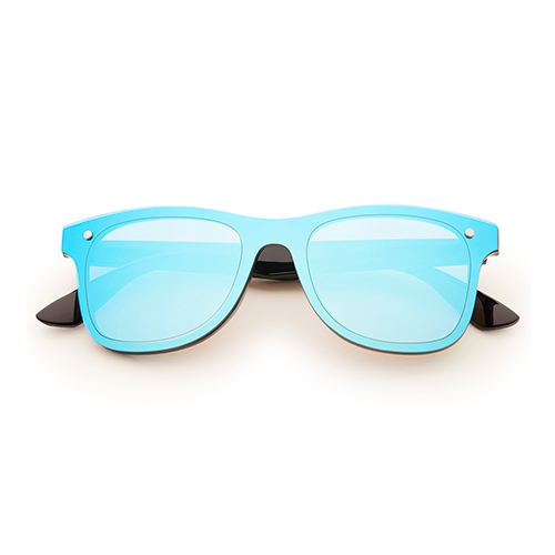 Party zonnebril | Blauw lenzen - Freaky Glasses