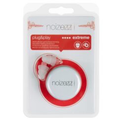 Alternative view of Noizezz Plug & Play extreme oordopjes rood