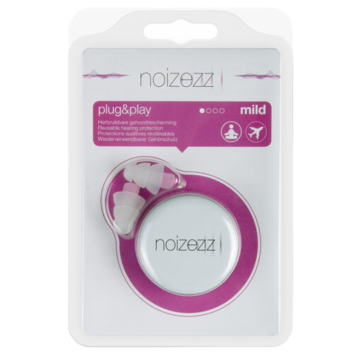 Noizezz Plug & Play mild oordopjes paars - Afbeelding 2