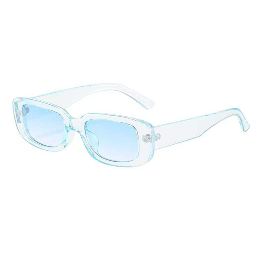 Articulatie Verwaand Wreedheid Zonnebril classic dik montuur - transparant blauw - Freaky Glasses