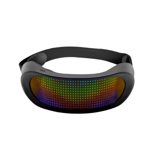 Shining Glasses Bluetooth LED bril met verstelbare band - USB-C
