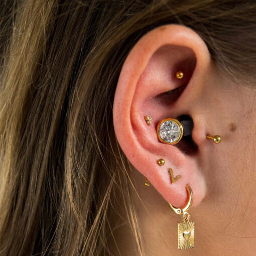 Ear Bling oordoppen goud - Afbeelding 3