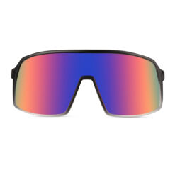 Alternative view of Sport zonnebril zwart/transparant - Multicolor glazen