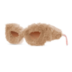 Pluche zonnebril classic model - Bruin