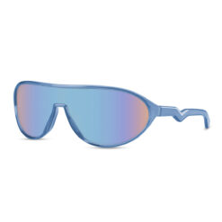 Zonnebril sportief classic model blauw - Met blauwe lenzen