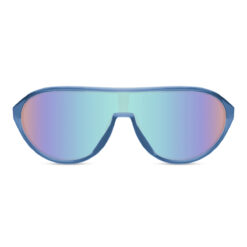 Alternative view of Zonnebril sportief classic model blauw - Met blauwe lenzen