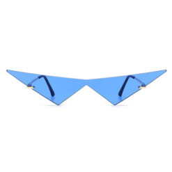 Alternative view of Partybril triangle donkerblauw