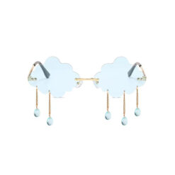 Alternative view of Partybril regenwolkje blauw