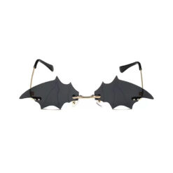 Alternative view of Halloween partybril vleermuis zwart