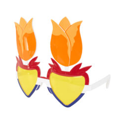 Partybril Ik Hou van Holland – Oranje Tulp Bril
