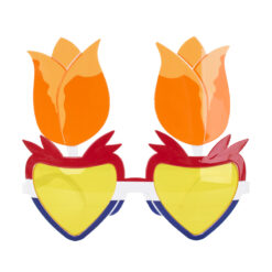Alternative view of Partybril Ik Hou van Holland – Oranje Tulp Bril